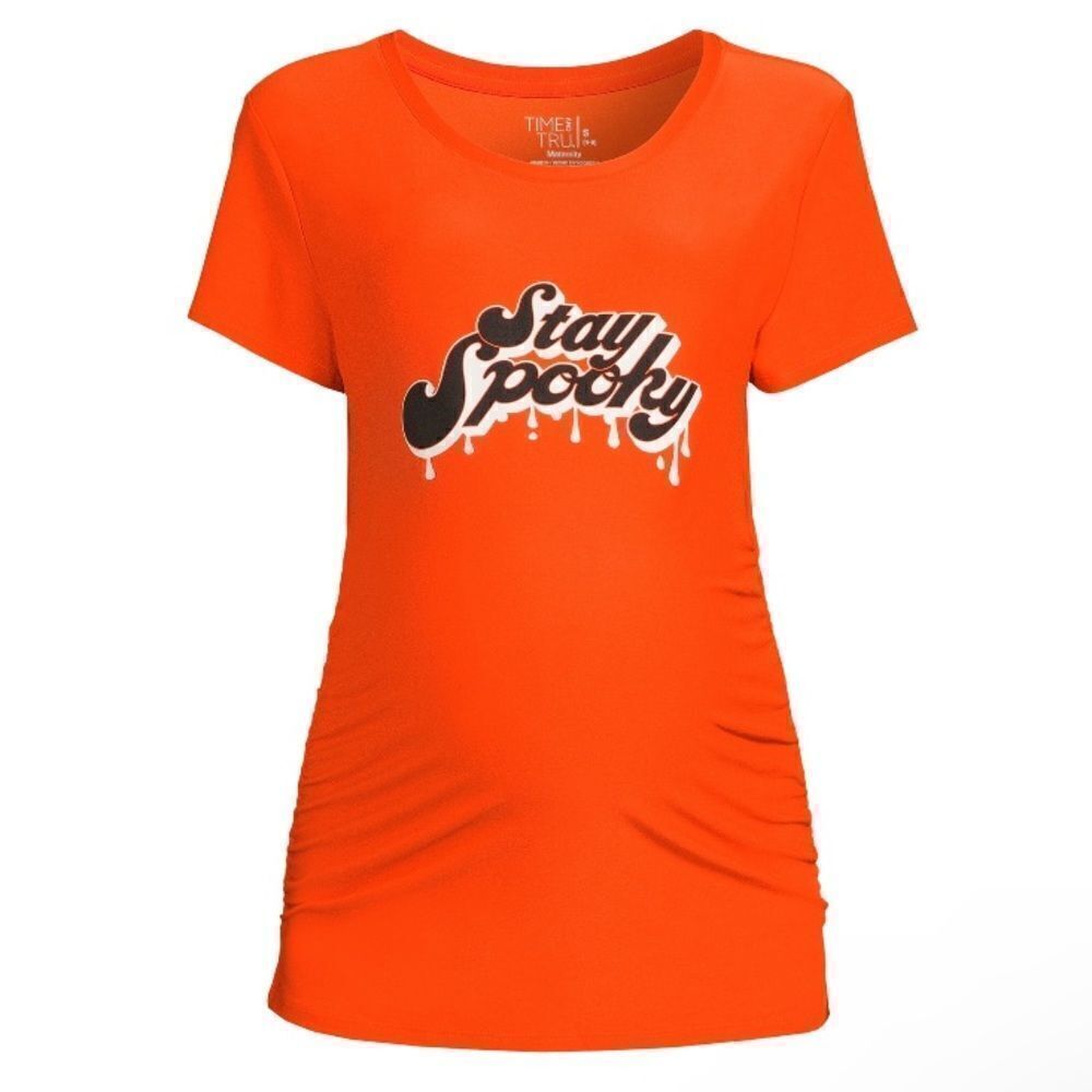 Stay Spooky Maternity Short Sleeve Shirt